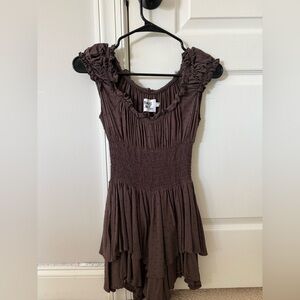 Brown Princess Polly dress size S worn once